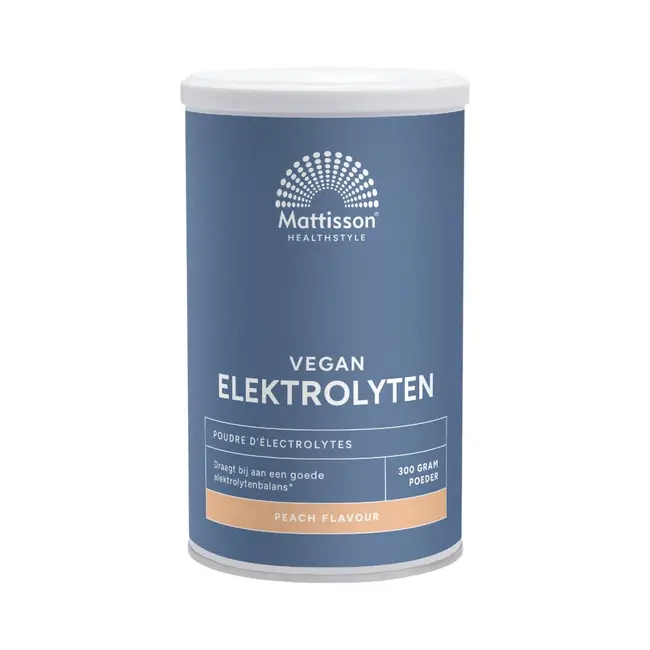 Elektrolyten Poeder - Perzik - 300g