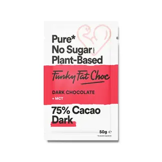 Funky Fat Choc Pure Chocolade met MCT - BIO