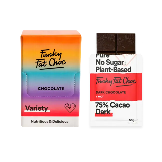 Chocolade met MCT Mix - 10x50g - BIO