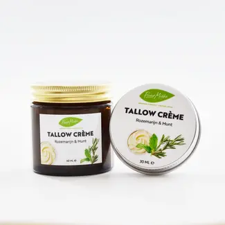 Puur Mieke Tallow crème - Rozemarijn & Munt - BIO