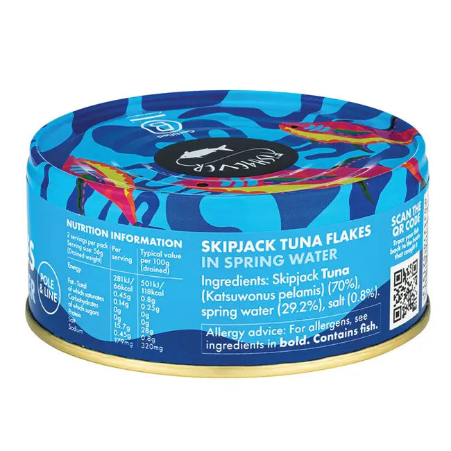 Tonijnstukken in water - 160g