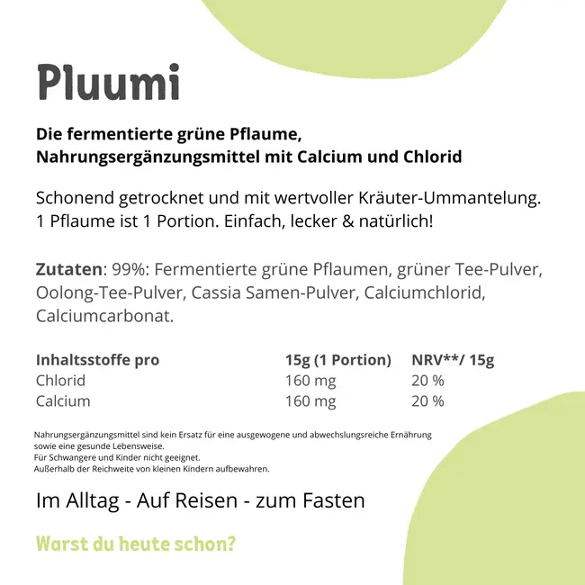 Pluumi - pruimen voor spijsvertering