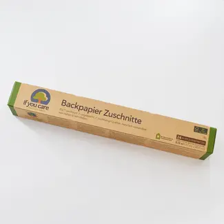 If You Care PFAS vrij Bakpapier vellen - Ongebleekt - 24 st If You Care PFAS vrij Bakpapier vellen - Ongebleekt - 24 st