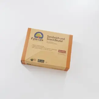 If You Care Papieren Boterhamzakjes 48 zakjes