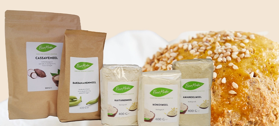Bakken zonder tarwe met glutenvrije meelsoorten
