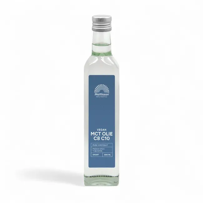 MCT Olie Blend - C8 & C10 - 500 ml - BIO