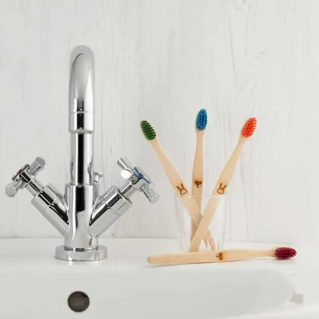 Tandenborstel voor Kinderen - Beukenhout