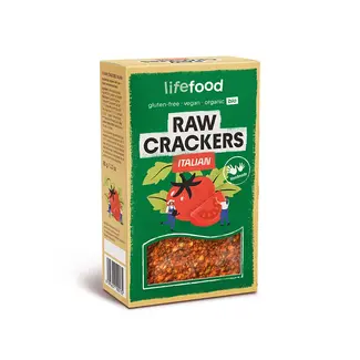 Lifefood Crackers Italiaans - 90g - BIO Lifefood Crackers Italiaans - 90g - BIO