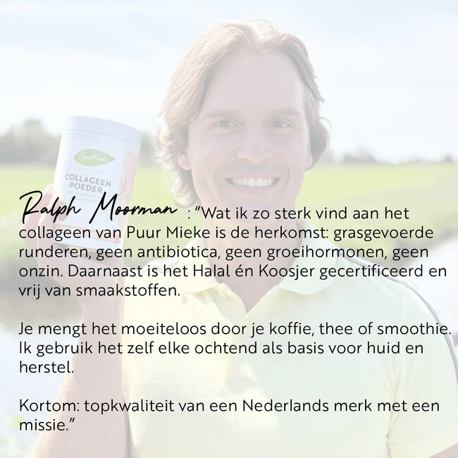 Collageen Poeder met Hyaluronzuur & Vitamine C - 300g