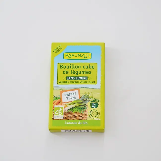 Groentebouillonblokjes zonder Gist - (8st) 80g - BIO