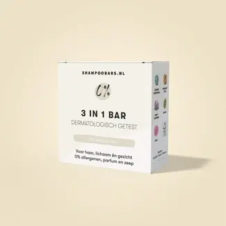 Shampoo Bars 3-in-1 Bar - 0% allergenen - 60g