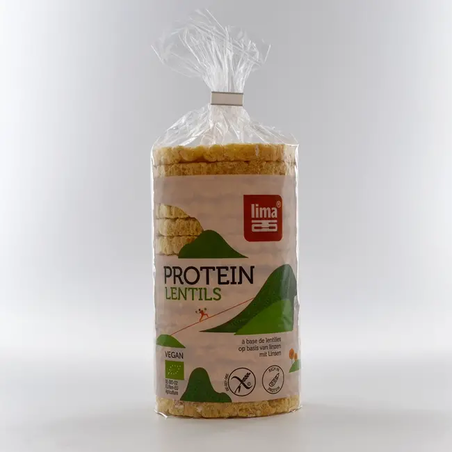 Linzen proteïne wafels - 100g - BIO