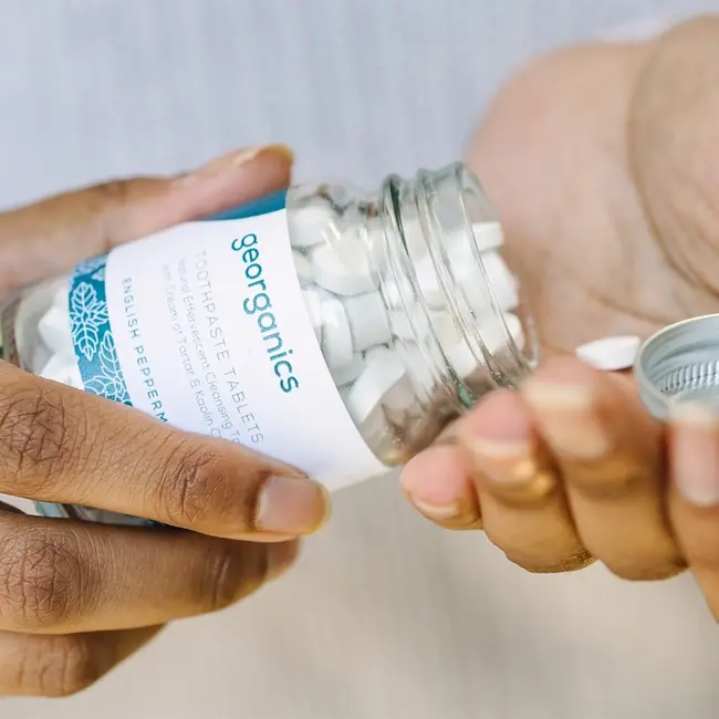 Tandpasta Tabletten - Engelse Pepermunt - 120 tabletten