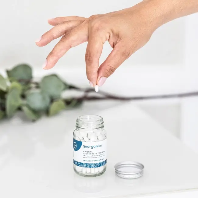 Tandpasta Tabletten - Engelse Pepermunt - 120 tabletten