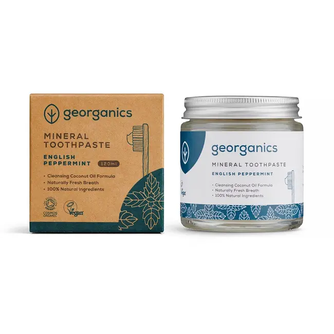 Mineraalrijke Tandpasta - Engelse Pepermunt - 60ml