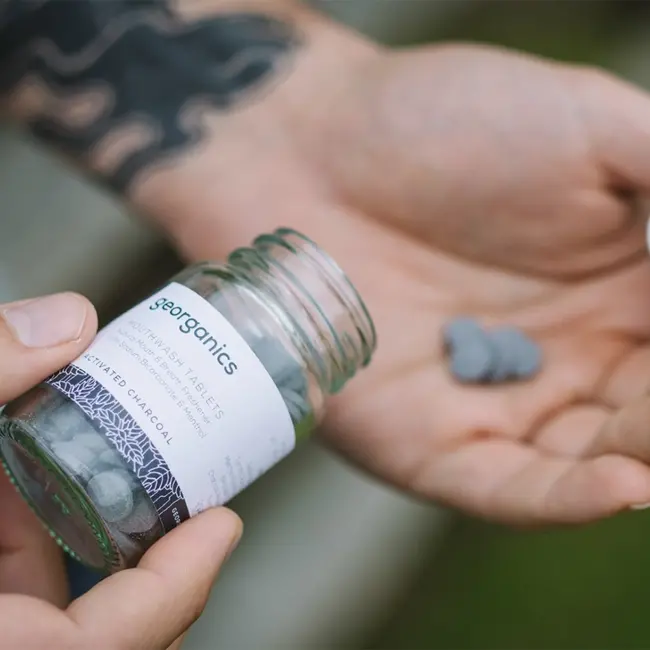 Tandpasta Tabletten - Actieve Kool - 120 tabletten