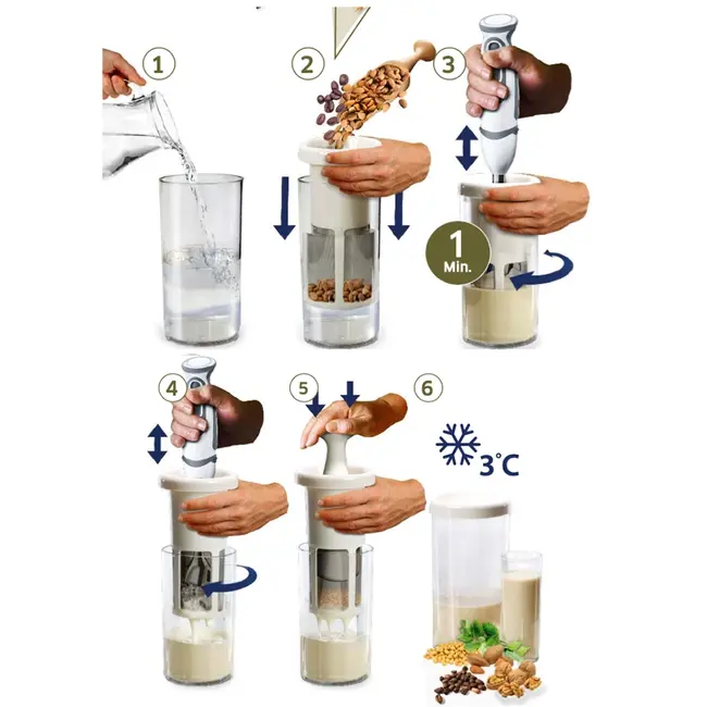 Vegan Milker - Notendrink-Maker - Mülsi Soul Glas