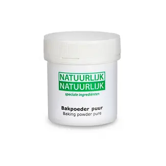 NatuurlijkNatuurlijk Bakpoeder Puur - 100g - zonder maiszetmeel