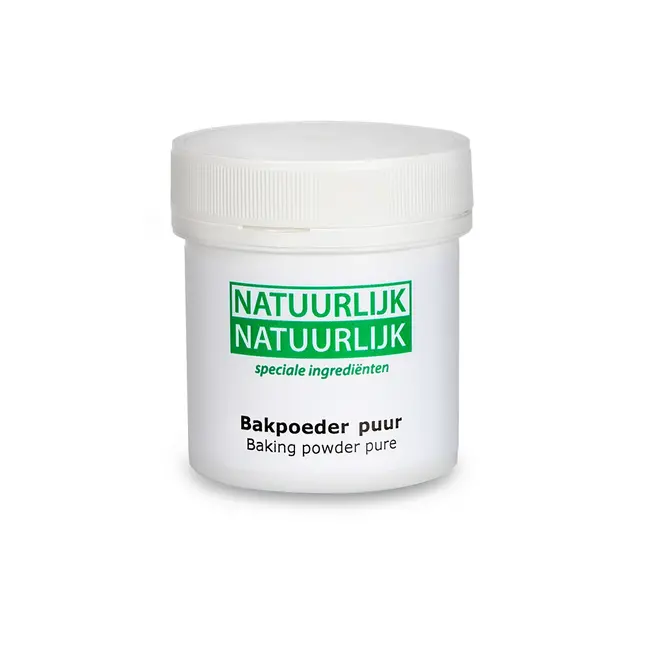 Bakpoeder Puur - 100g - zonder maiszetmeel