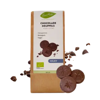 Puur Mieke Chocoladedruppels - Milky- Allergeenvrij - 150g - BIO