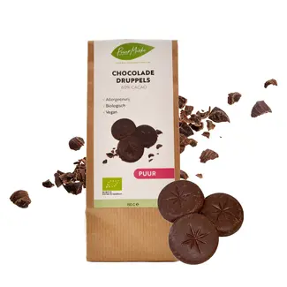 Puur Mieke Chocoladedruppels - Puur - Allergeenvrij - 150g - BIO