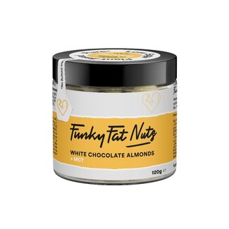 Funky Fat Choc Witte Chocolade Amandelen