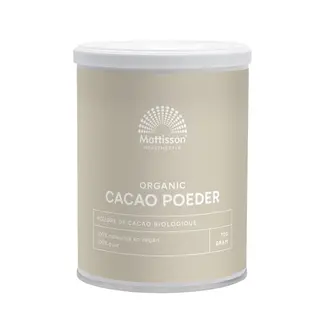 Mattisson Cacao Poeder - 100g - BIO