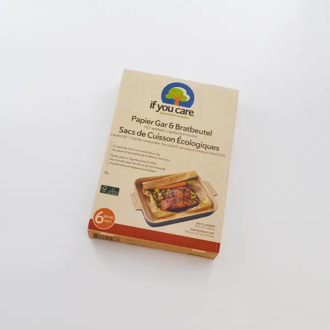 Stoom- en Braadzakken - Papier - 6 stuks