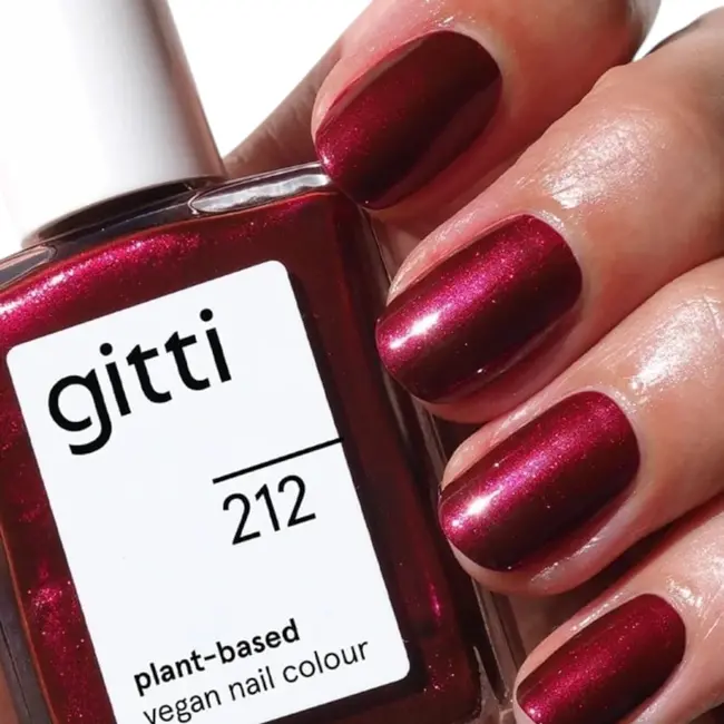 Nagellak - Cranberry Glitter 212 - 15ml