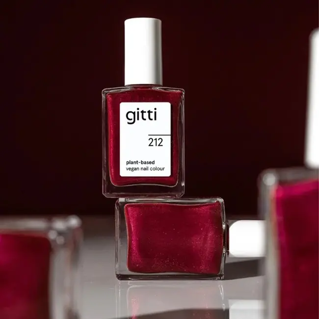 Nagellak - Cranberry Glitter 212 - 15ml