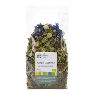 Het Blauwe Huis Kruidentheemengsel - Goed Gesprek - 55g - BIO