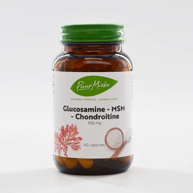 Glucosamine - MSM - Chondroïtine - 856mg - 60 caps