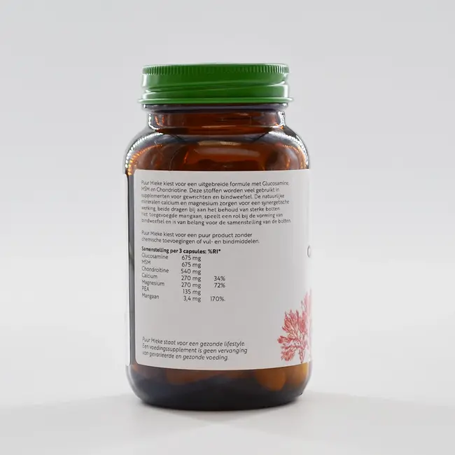 Glucosamine - MSM - Chondroïtine - 856mg - 60 caps