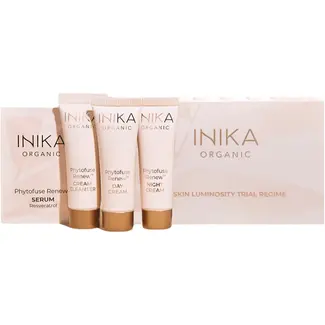 INIKA Skincare Set met 4 mini's - Natuurlijke gezichtsverzorging