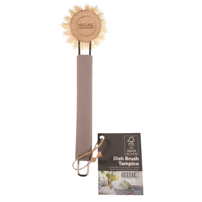 Afwasborstel FSC-hout en Tampico vezels