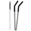 RVS Rietjes met flexibele tip - 8mm