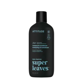 ATTITUDE 2-in-1 Hoofdhuidverzorgend - Shampoo en Conditioner - Mannen - 415ml ATTITUDE 2-in-1 Hoofdhuidverzorgend - Shampoo en Conditioner - Mannen - 415ml