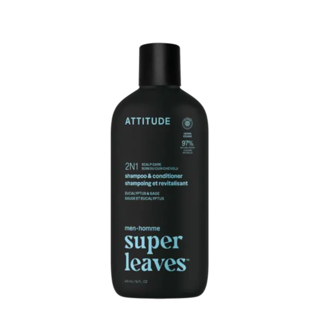 2-in-1 Hoofdhuidverzorgend - Shampoo en Conditioner - Mannen - 415ml