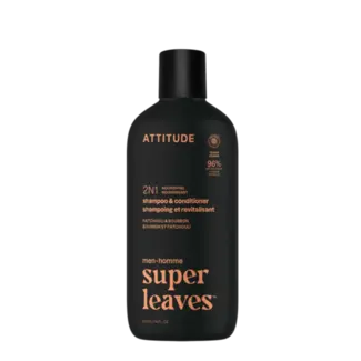 ATTITUDE Men Shampoo+Conditioner Nourishing Patchouli - 415ml