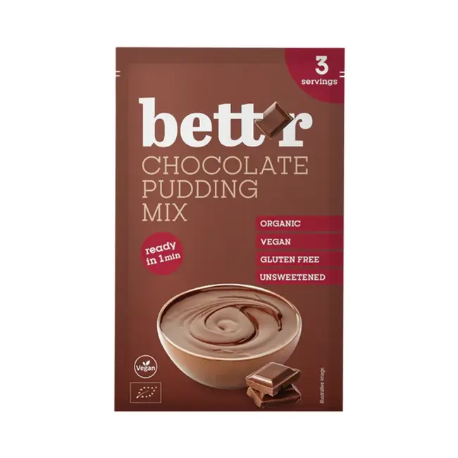 Chocolade Pudding Mix - 30g- BIO