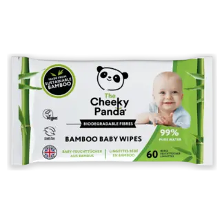 The Cheeky Panda Babydoekjes - FSC Bamboe - Bio Afbreekbaar
