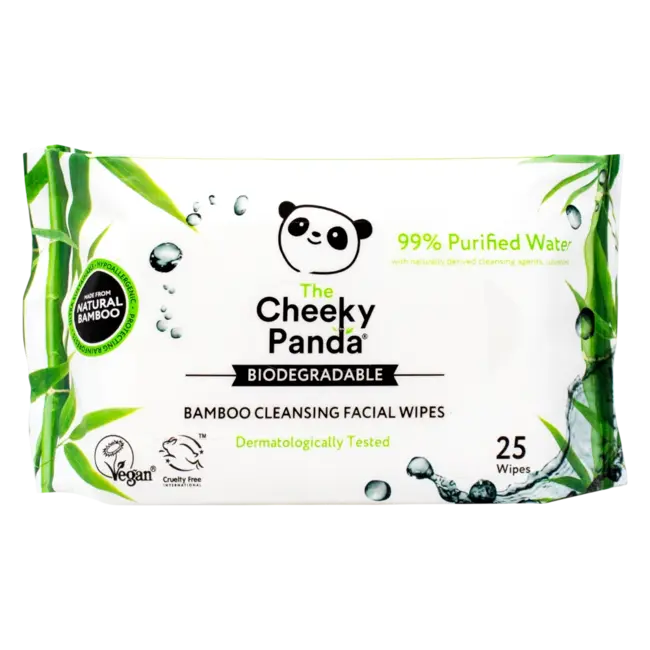 Gezichtsreinigingsdoekjes - FSC Bamboe - Parfumvrij