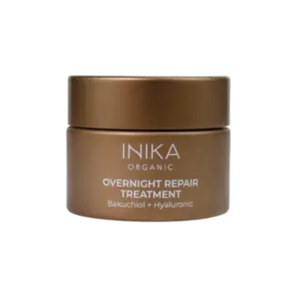 INIKA Organic Overnight Repair Treatment - Bakuchiol & Hyaluronic - 50ml