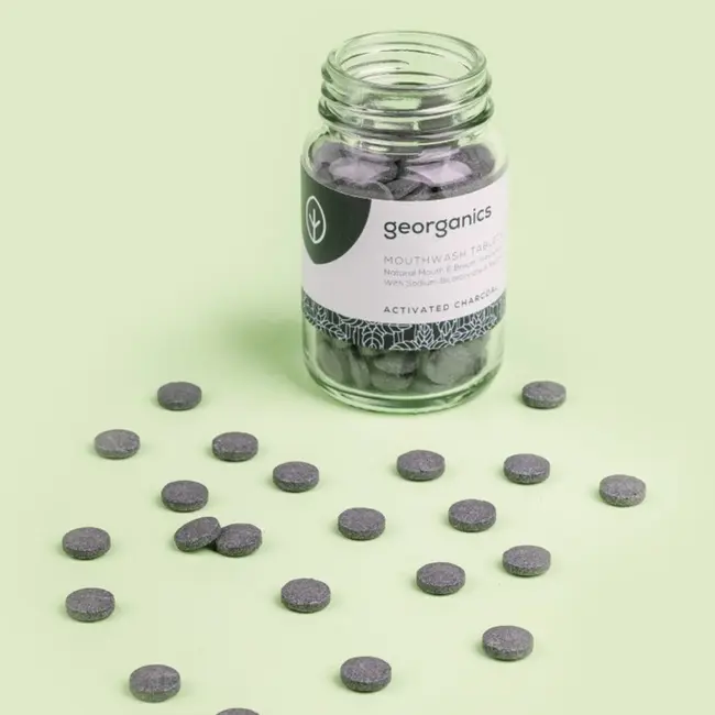 Mondwater tabletten - Actieve Kool - 180 tabletten