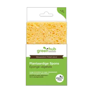 GreenHub Plantaardige Spons, biologisch afbreekbaar