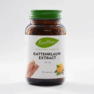 Puur Mieke Kattenklauw - 450mg - 90 caps THT 01-06-2026
