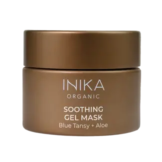 INIKA Organic Soothing Gel Mask - Blue Tansy & Aloe Vera - 50ml