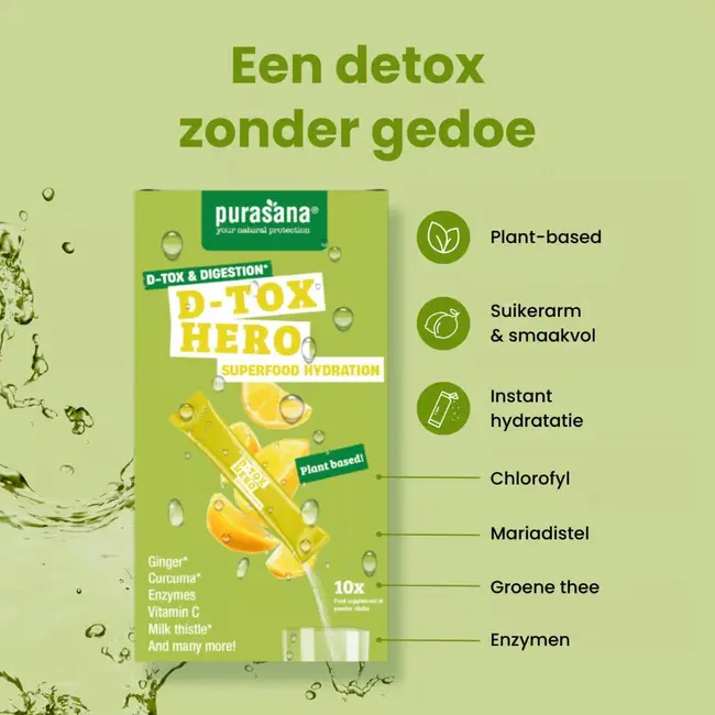 Hydration Superfoods D-Tox Hero - 10 sachets