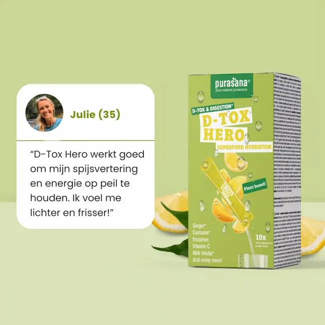 Hydration Superfoods D-Tox Hero - 10 sachets