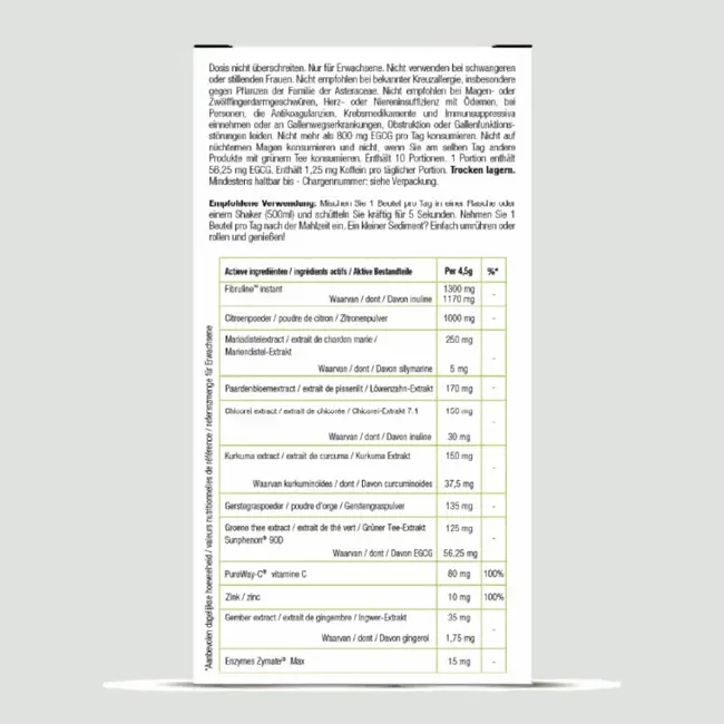 Hydration Superfoods D-Tox Hero - 10 sachets